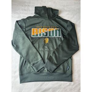 NDSU Bison Hoodie Green Sweatshirt | Size Small | NCAA